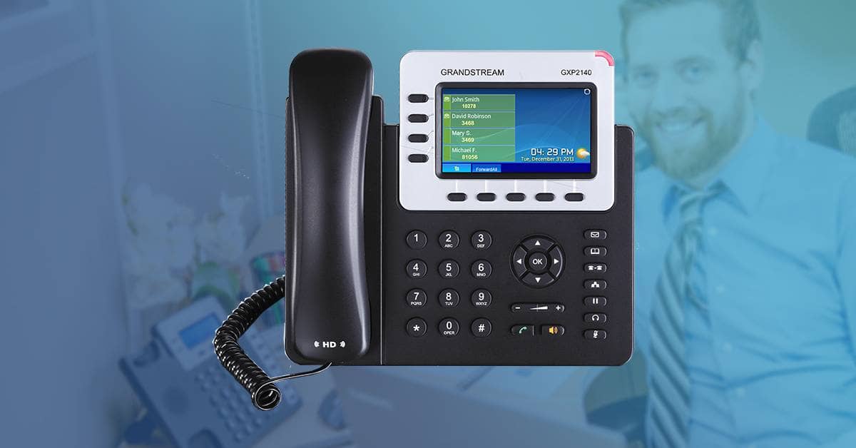 قیمت تلفن تحت شبکه گرنداستریم Grandstream GXP2140
